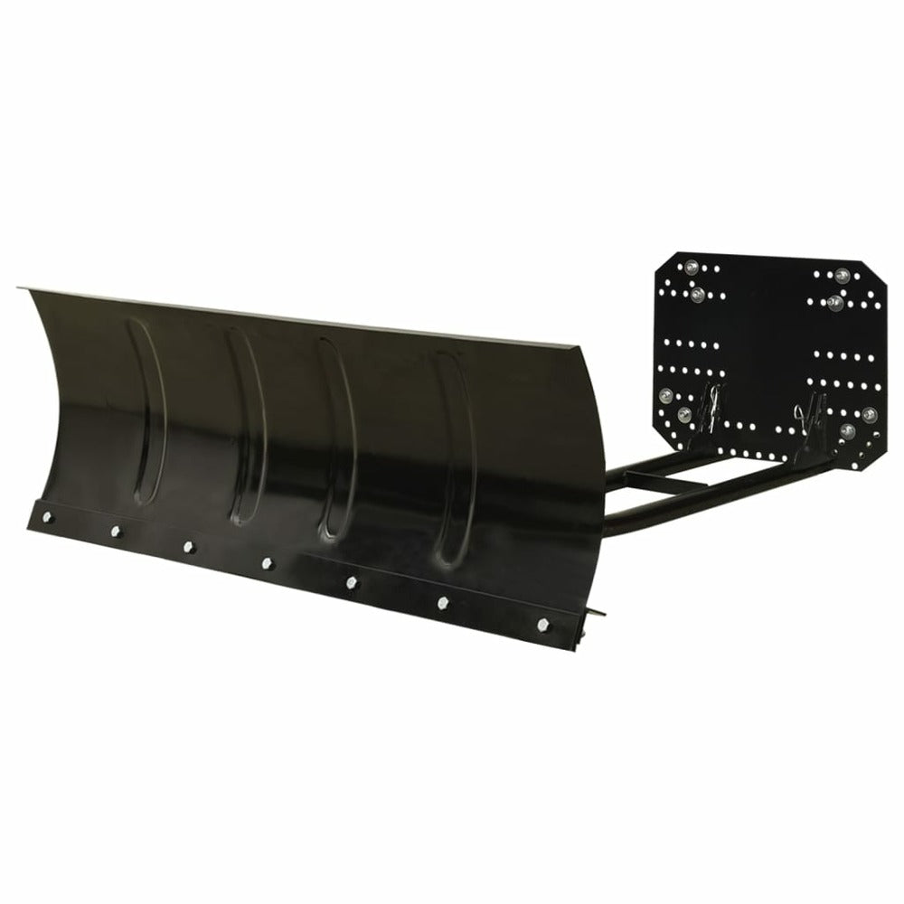 VIDAXL Chasse-neige Pour Vtt 115x38 Cm Noir