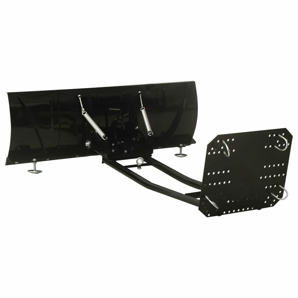 VIDAXL Chasse-neige Pour Vtt 115x38 Cm Noir