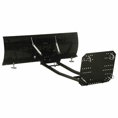 VIDAXL Chasse-neige Pour Vtt 115x38 Cm Noir