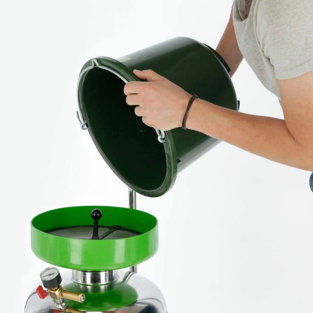 KERBL Pulvérisateur Complet Kalk Inox 39,5 L Acier Inoxydable