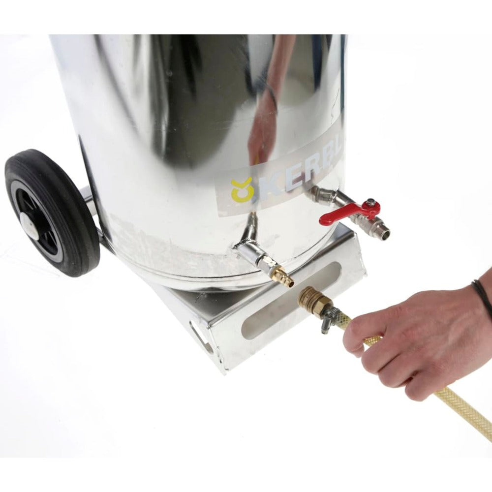 KERBL Pulvérisateur Complet Kalk Inox 39,5 L Acier Inoxydable