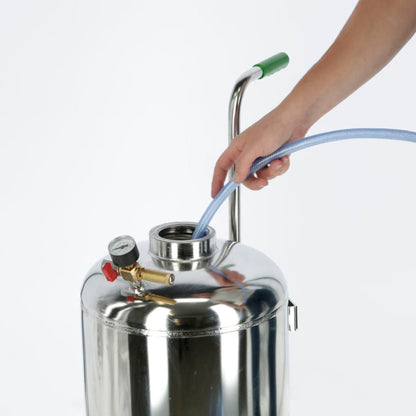 KERBL Pulvérisateur Complet Kalk Inox 39,5 L Acier Inoxydable