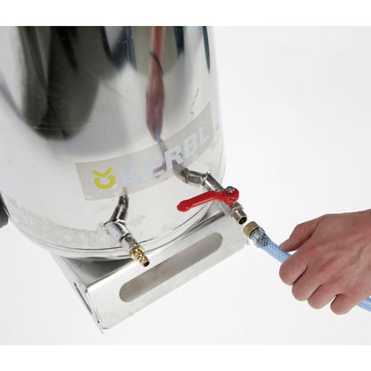 KERBL Pulvérisateur Complet Kalk Inox 39,5 L Acier Inoxydable