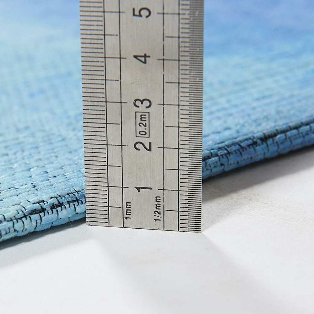  Tapis Extérieur Bleu 155x230 Cm
