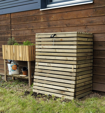  Composteur En Bois Avec Trappes - 320 L - Küb
