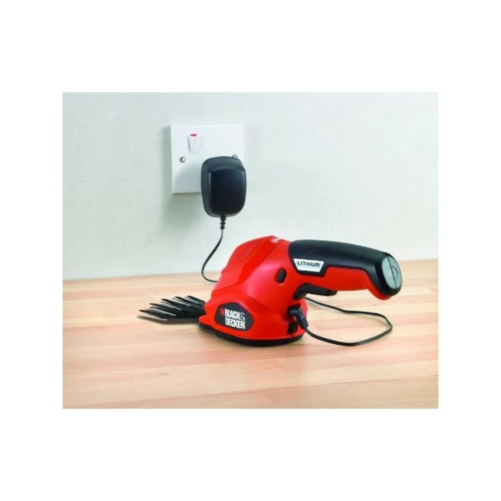 Black & Decker Taille Herbe Cisaillle Sans Fil 3.6v Batterie Lithium 1.1 Ah Black + Decker Gsl 200