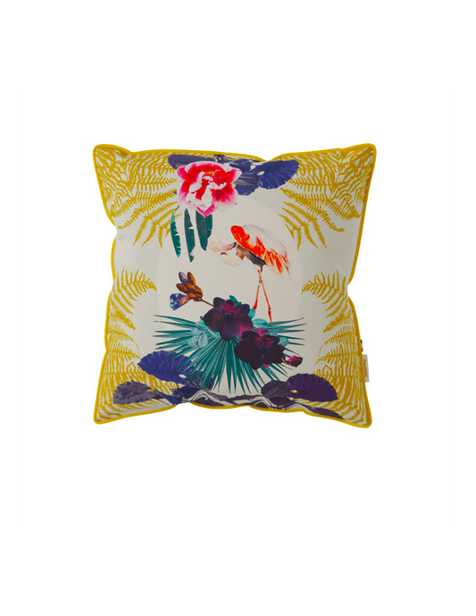  Coussin Signature 45x45cm (black Orchid Leaf)