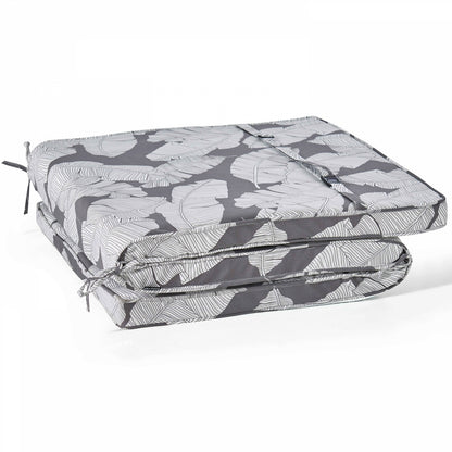  Coussin Pour Bain De Soleil Gris Et Blanc 186 X 60 X 5cm