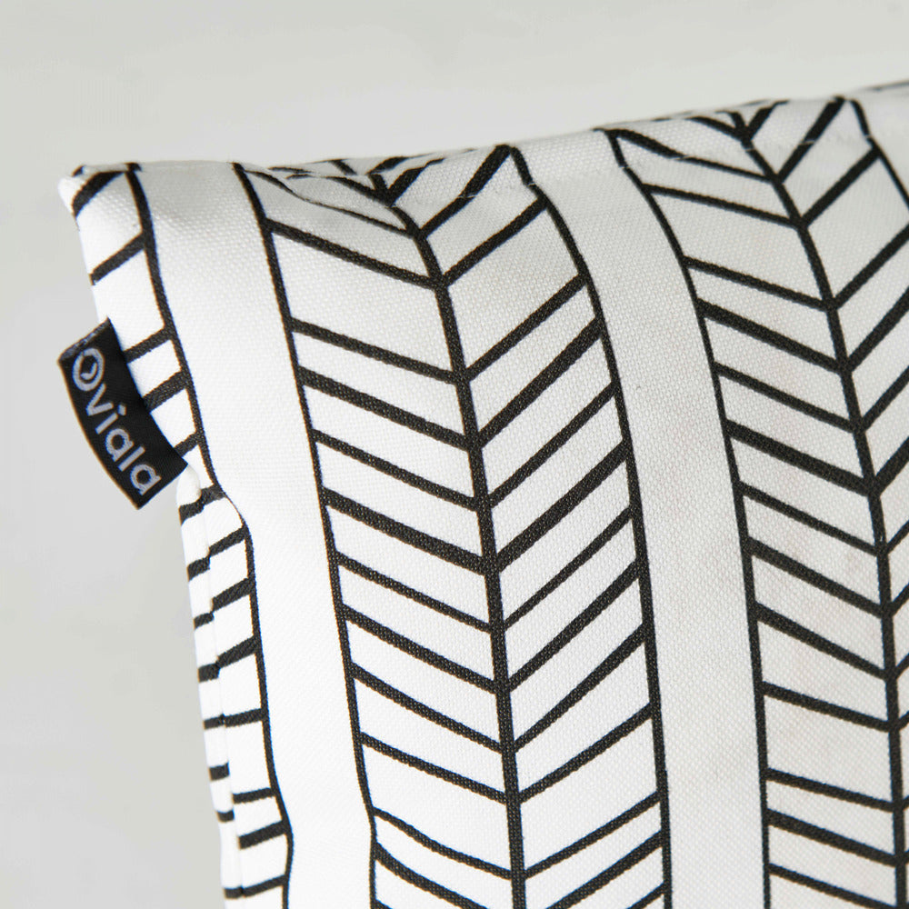  Lot De 2 Coussins Carrés Polyester Tembu 45x45x8 Cm