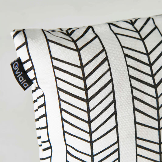  Lot De 2 Coussins Carrés Polyester Tembu 45x45x8 Cm