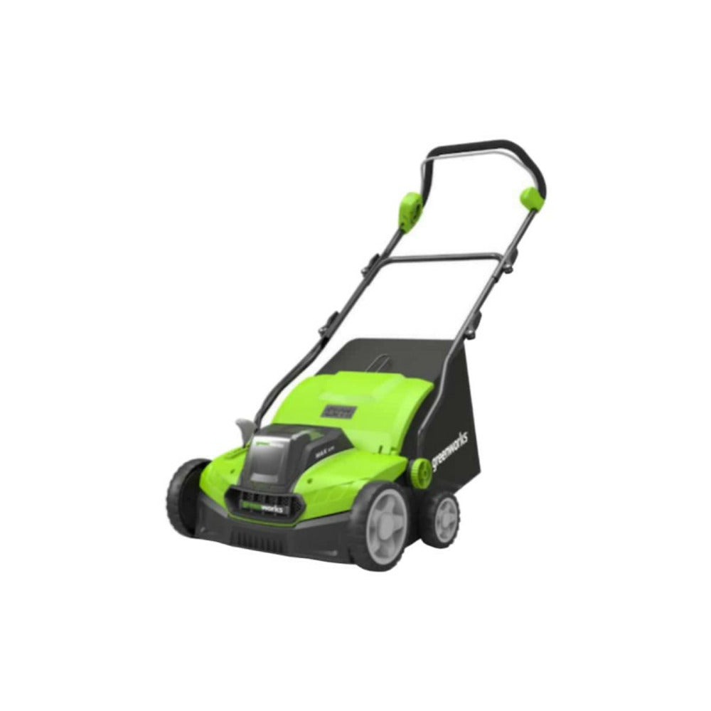  Scarificateur Greenworks 40v Brushless - Diamètre 36cm - Sans Batterie Ni Chargeur - Gd40sc36
