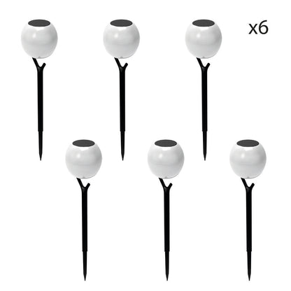  Solar Peaky Ball - Pack De 6 Lampes