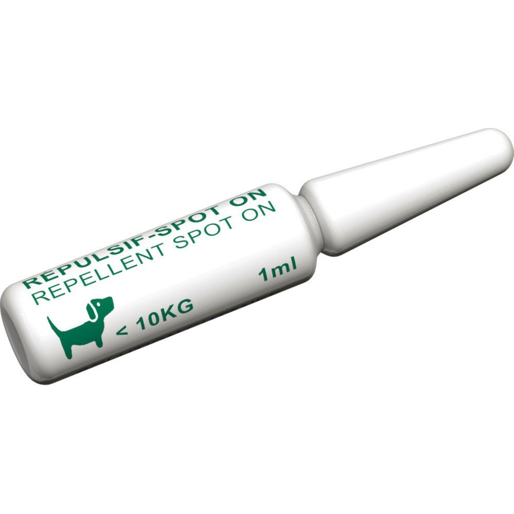  4 Pipettes Insectifuges Chiots, Petits Chiens De Moins De 10 Kg Formule Ren