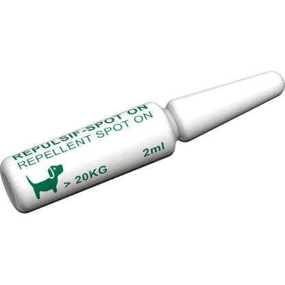  4 Pipettes Insectifuges Pour Chiens De Plus De 20 Kg Formule Renforcée