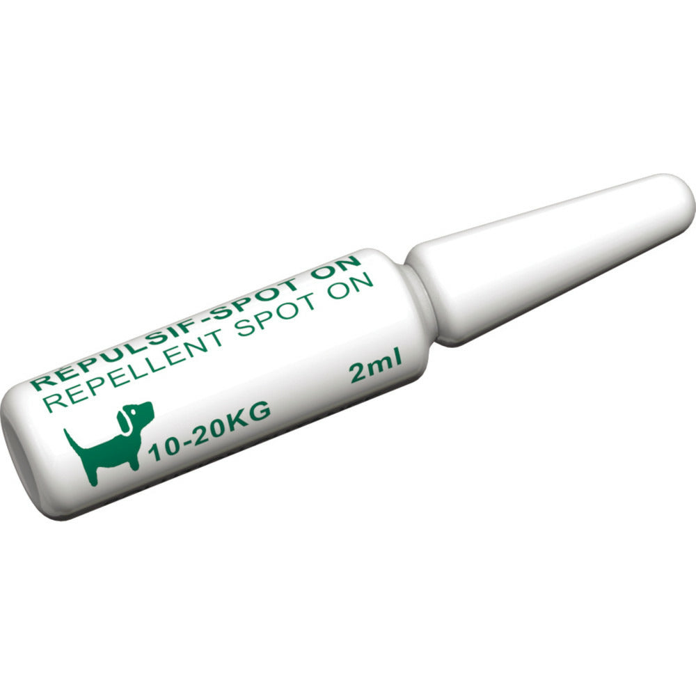  4 Pipettes Insectifuges Pour Chiens De 10 Kg à 20 Kg Formule Renforcée