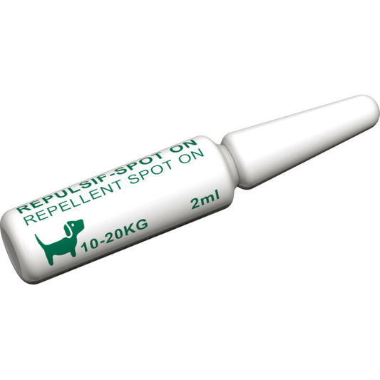  4 Pipettes Insectifuges Pour Chiens De 10 Kg à 20 Kg Formule Renforcée