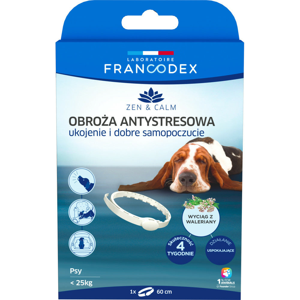  Collier Anti-stress 60 Cm Apaisement Et Bien-être Pour Chien