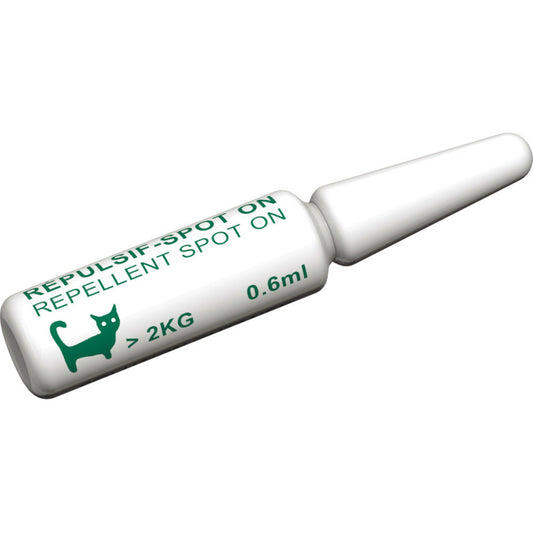  4 Pipettes Insectifuges Pour Chats Plus De 2 Kg Formule Renforcée
