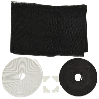 VIDAXL Moustiquaire Magnétique Pour Fenêtres Blanc 130x150 Cm