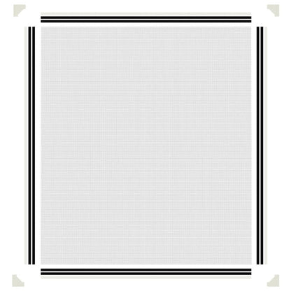 VIDAXL Moustiquaire Magnétique Pour Fenêtres Blanc 130x150 Cm