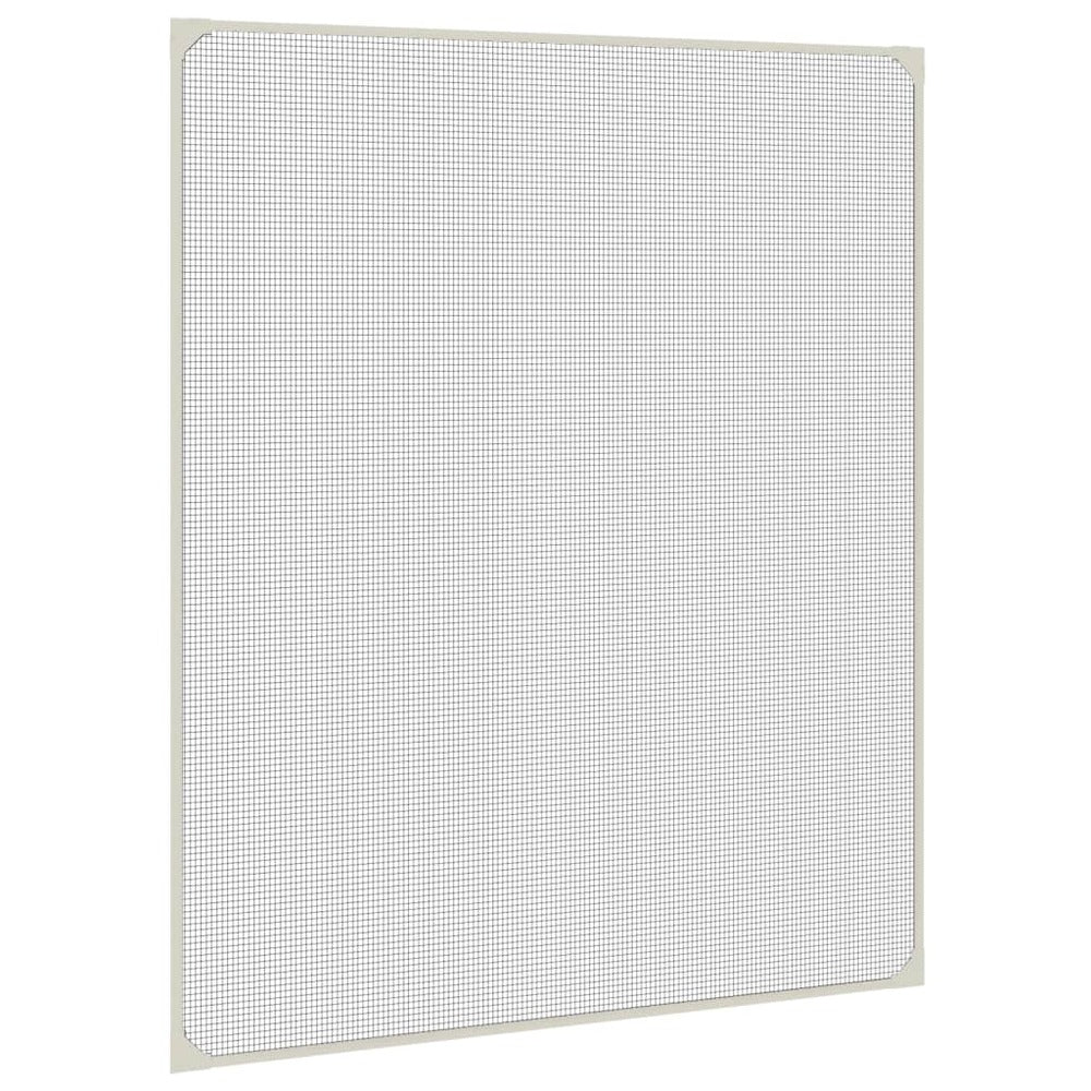 VIDAXL Moustiquaire Magnétique Pour Fenêtres Blanc 100x120 Cm