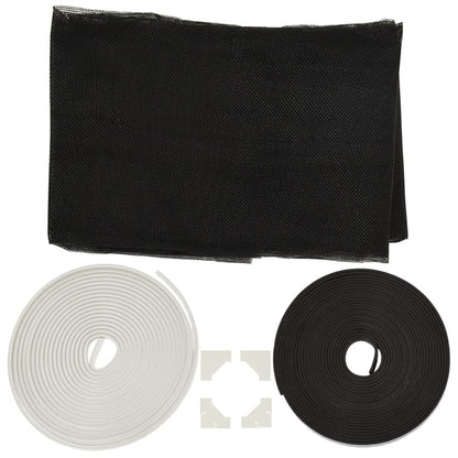 VIDAXL Moustiquaire Magnétique Pour Fenêtres Blanc 100x120 Cm