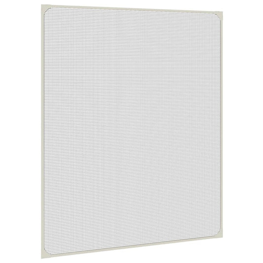 VIDAXL Moustiquaire Magnétique Pour Fenêtres Blanc 100x120 Cm