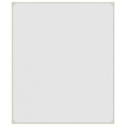 VIDAXL Moustiquaire Magnétique Pour Fenêtres Blanc 100x120 Cm