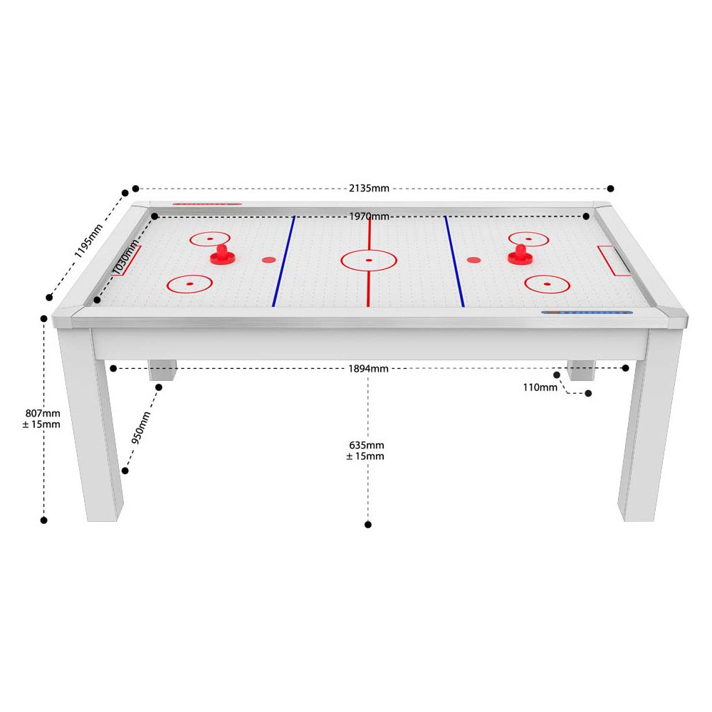  Air Hockey Convertible Table 8 Personnes Torontonche
