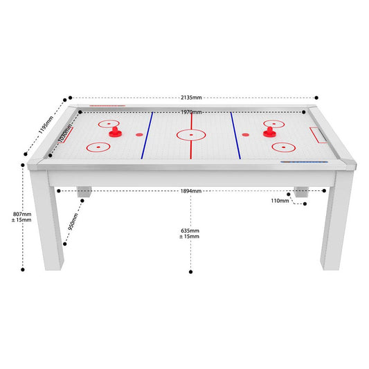  Air Hockey Convertible Table 8 Personnes Torontonche