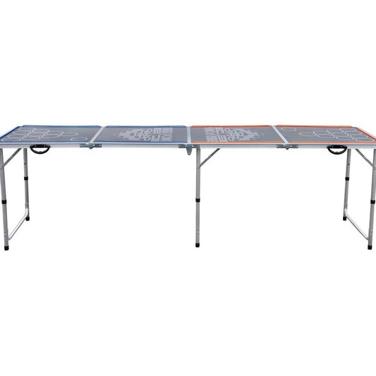  Table Beer-pong Pliable Avec Led Intégrées 240 Cm