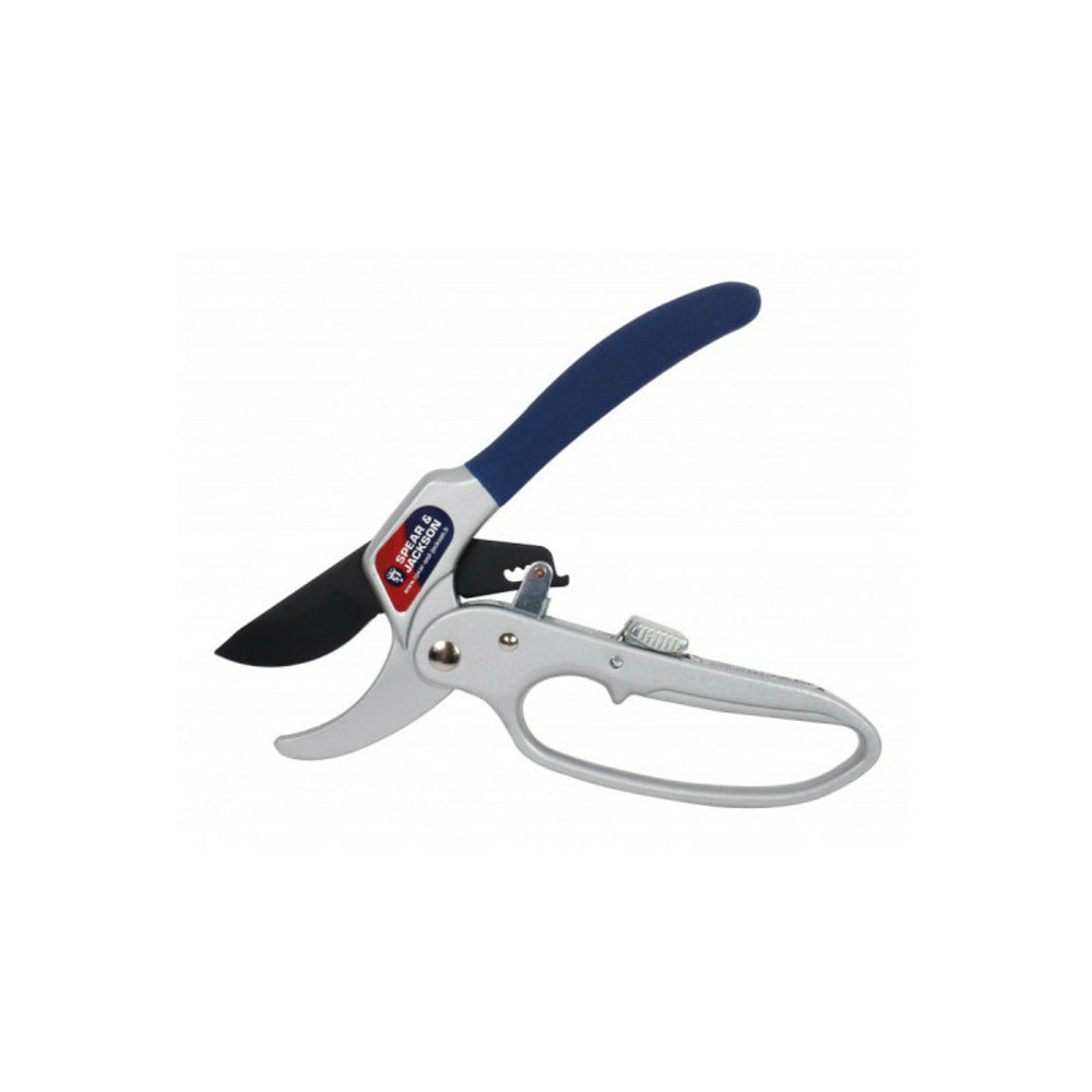 Sécateur à Crémaillère Spear & Jackson - Aluminium - 20mm