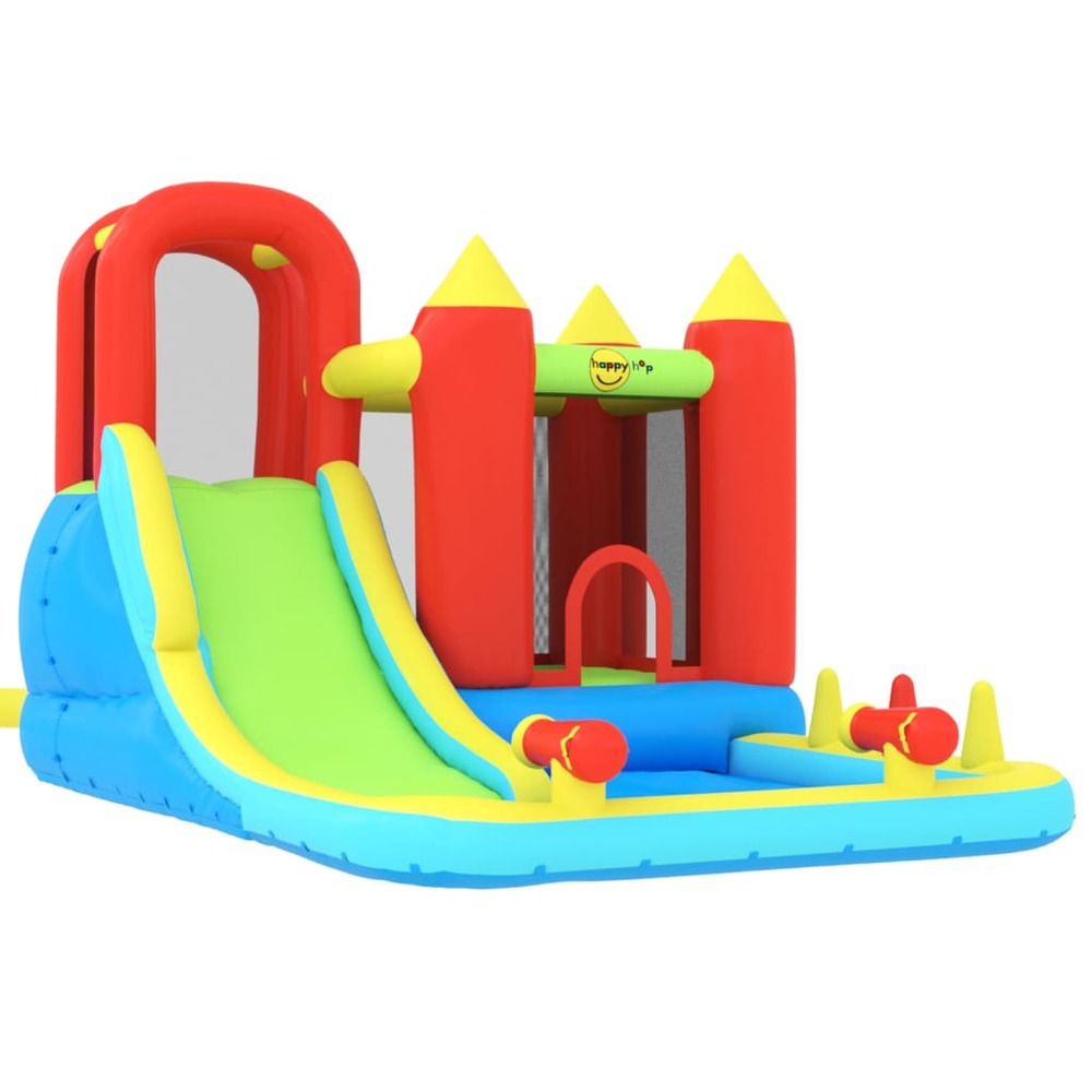 Happy Hop Château Gonflable Avec Toboggan Et Piscine 298x400x221 Cm