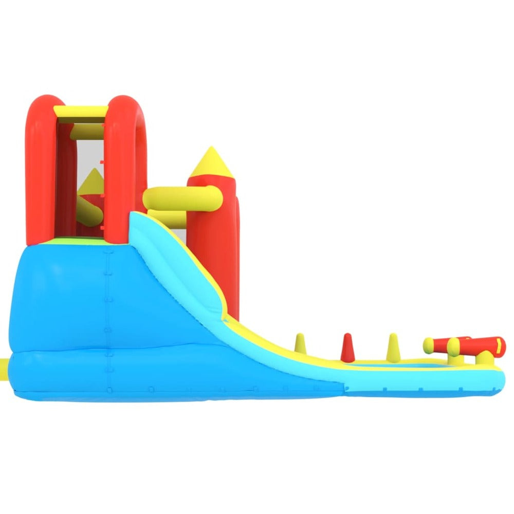 Happy Hop Château Gonflable Avec Toboggan Et Piscine 298x400x221 Cm