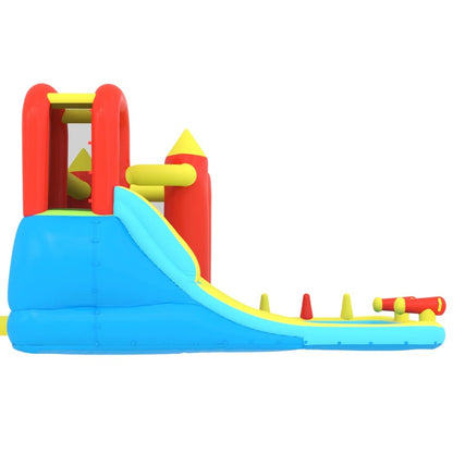 Happy Hop Château Gonflable Avec Toboggan Et Piscine 298x400x221 Cm