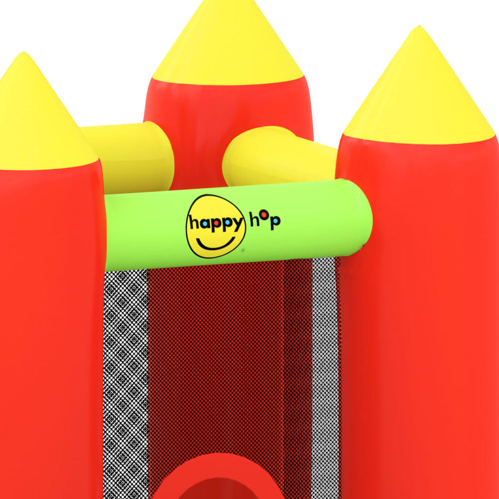 Happy Hop Château Gonflable Avec Toboggan Et Piscine 298x400x221 Cm
