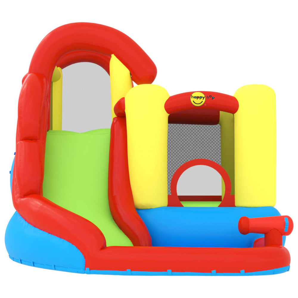 Happy Hop Château Gonflable Avec Toboggan Et Piscine 280x319x211 Cm