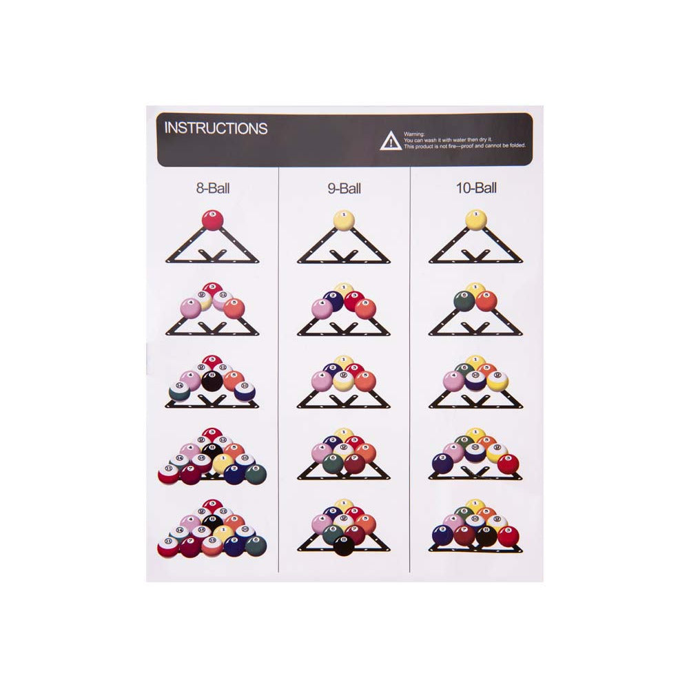  Triangle De Positionnement Multi-combinaisons Pour Billes De 57mm (lot De 6)