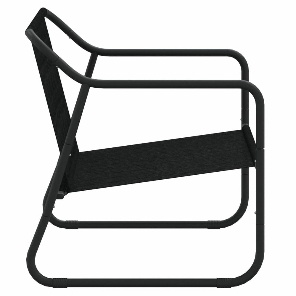 VIDAXL Banc De Jardin à 2 Places Avec Coussin Anthracite Acier
