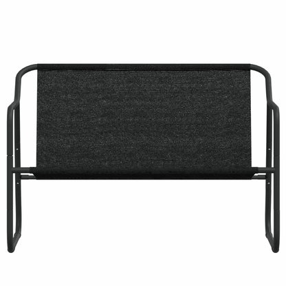 VIDAXL Banc De Jardin à 2 Places Avec Coussin Anthracite Acier