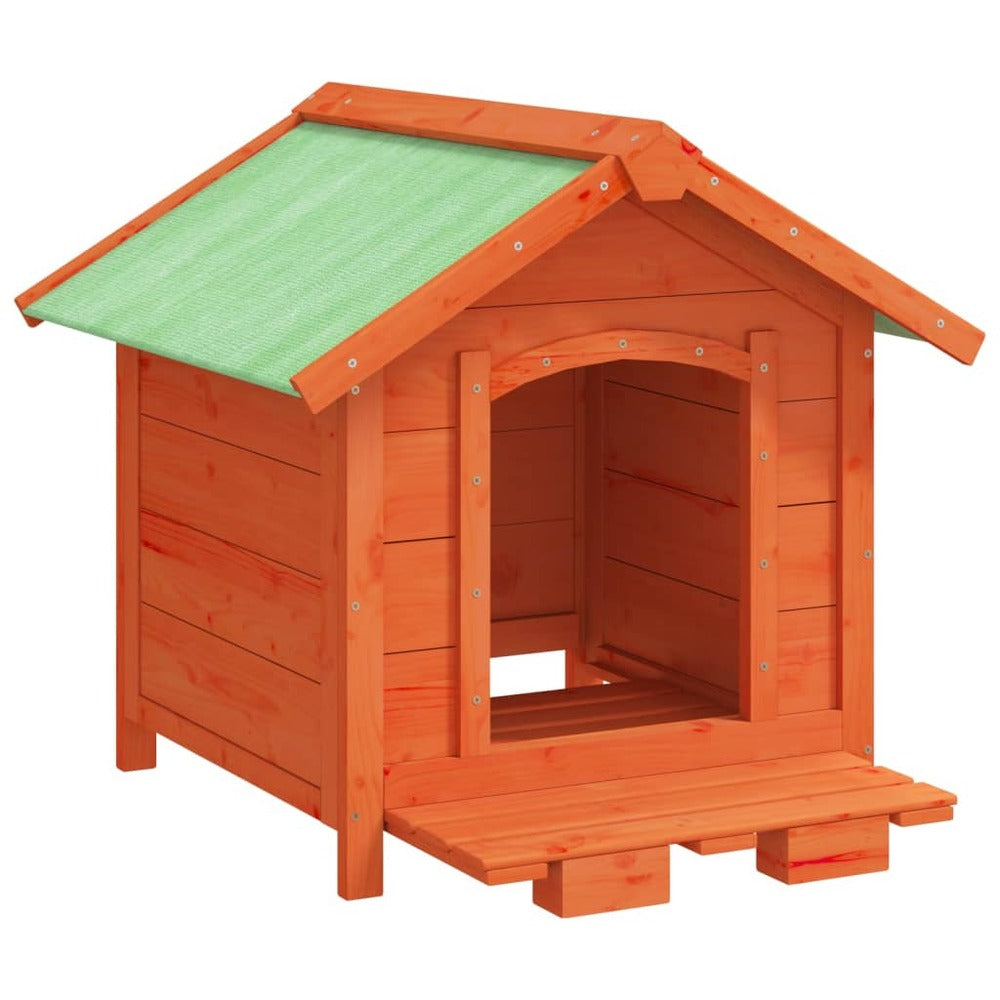 VIDAXL Chenil Marron 65x65x61,5 Cm Bois De Pin Solide
