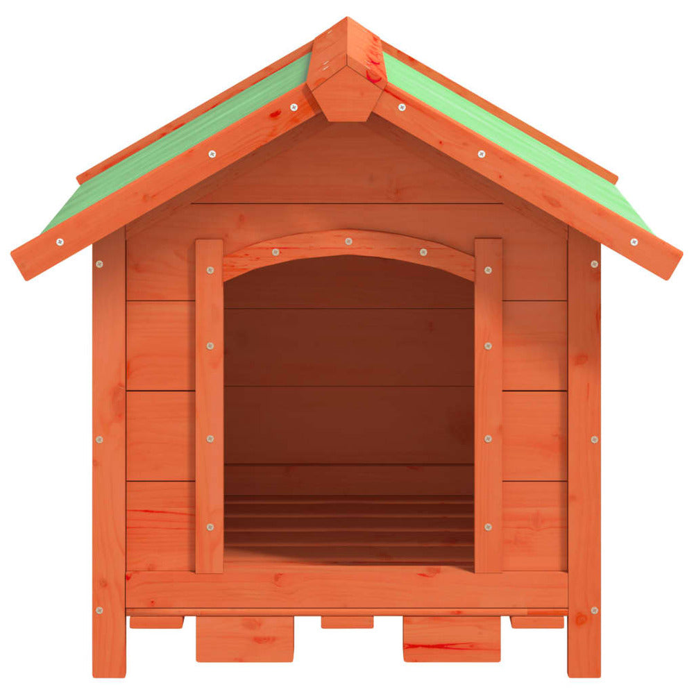 VIDAXL Chenil Marron 65x65x61,5 Cm Bois De Pin Solide