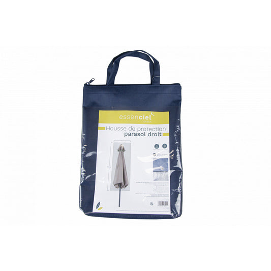  Housse De Protection Parasol Droit Jardin Imperméable Et Résistante Aux Uv En Polyester Bleu Marine - Mobilier De Jardin - 51x193cm