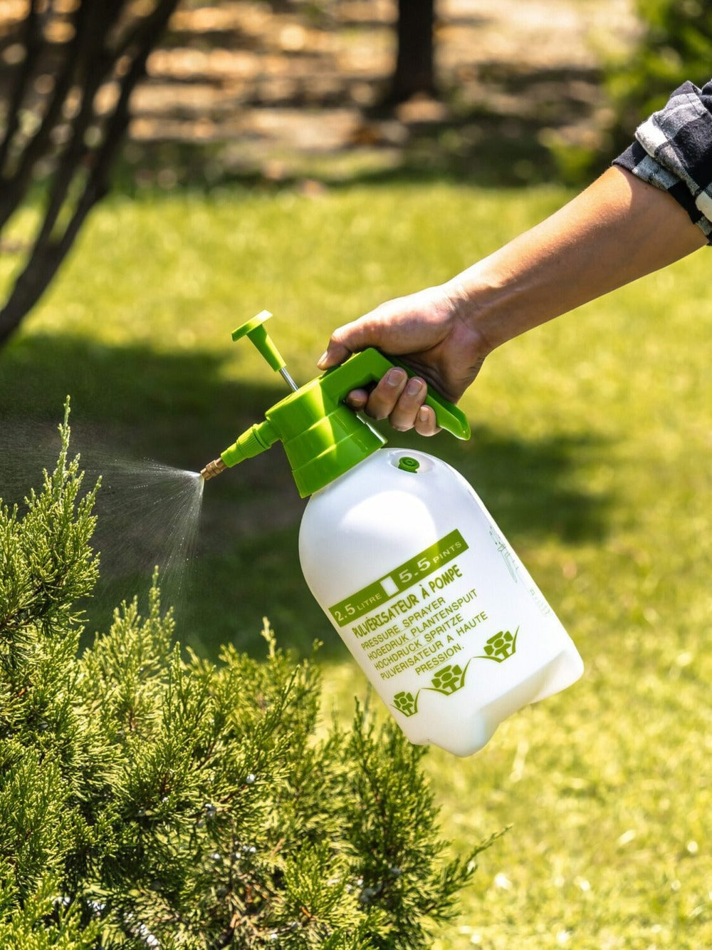  Pulvérisateur à Pression - Suan - Multiusages Pour Le Jardin Et La Maison - Contenance : 2500 Ml