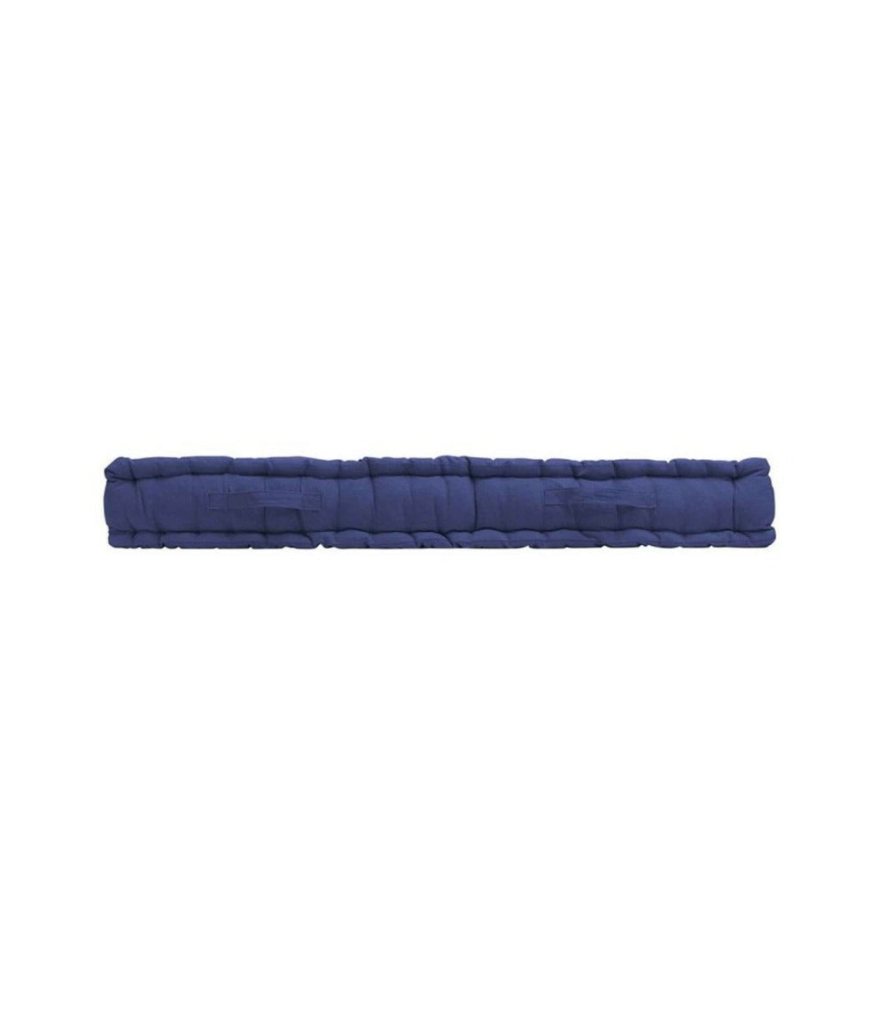  Coussin Palette 60x120 Cm Uni Paletis Marine Coton