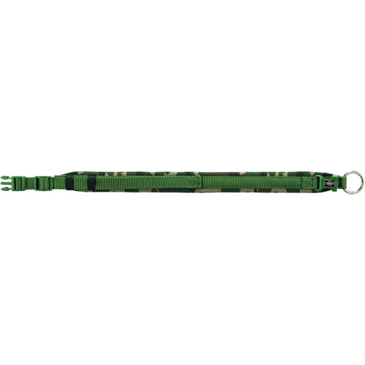 Trixie Collier Avec Rembourrage Taille S-m Couleur Vert Camouflage Pour Chien