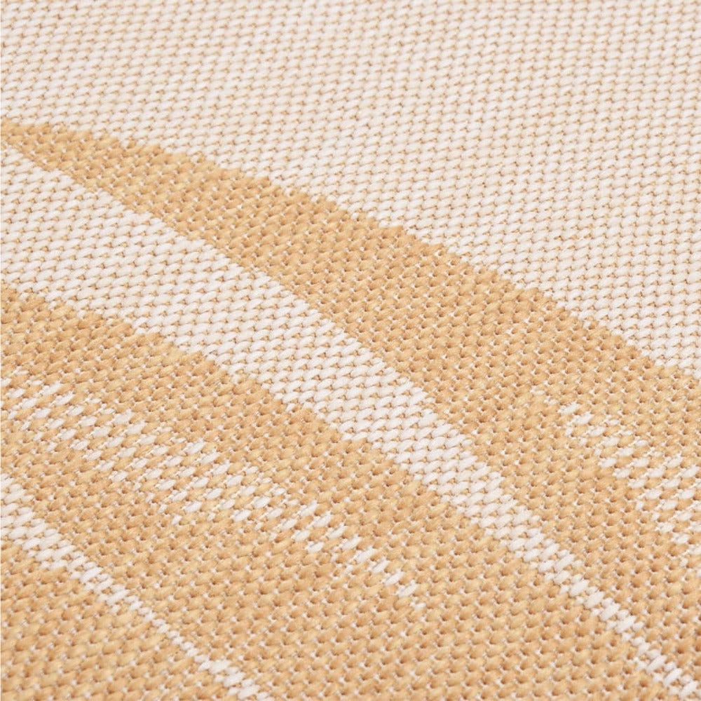 VIDAXL Tapis à Tissage Plat D'extérieur 100x200 Cm Motif De Feuille