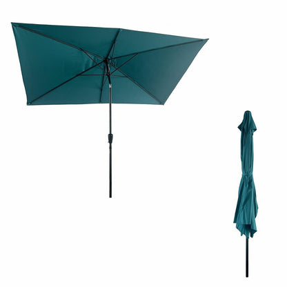  Parasol Droit Hapuna Rectangulaire 2x3m Bleu