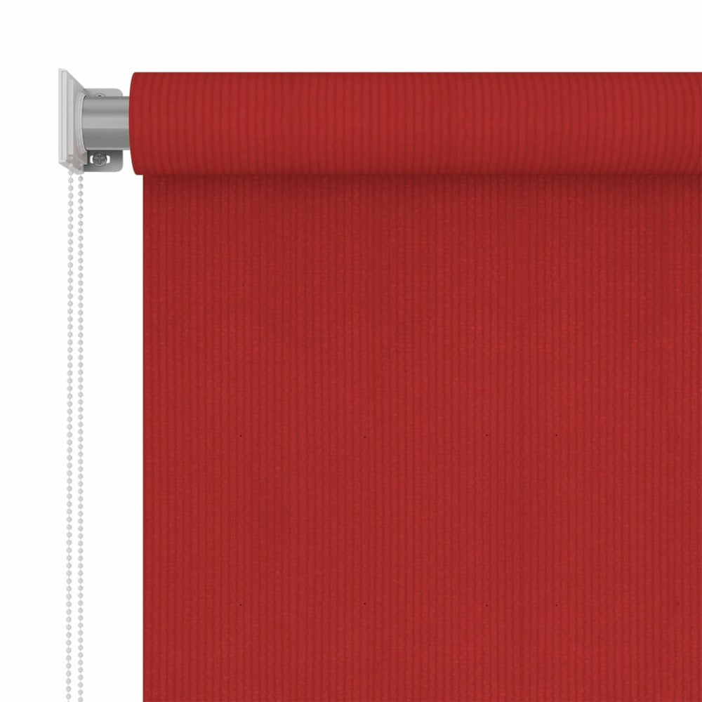 VIDAXL Store Roulant D'extérieur 160x230 Cm Rouge Pehd