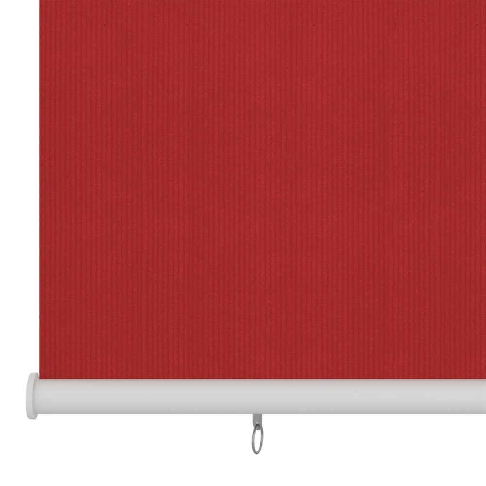 VIDAXL Store Roulant D'extérieur 160x230 Cm Rouge Pehd